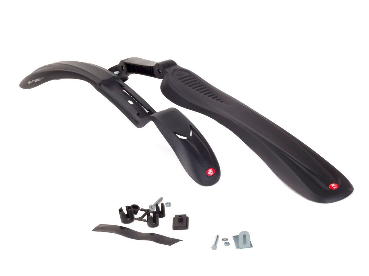 Błotnik 24/29 MTB plast. RAPTOR 1 SDE czarny et/logo ROMET